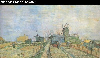 Vincent Van Gogh Vegetable Garden in Montmartre (nn04)