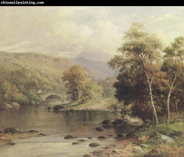 William henry mander On the Mawddach,near Dolgelly (mk37)