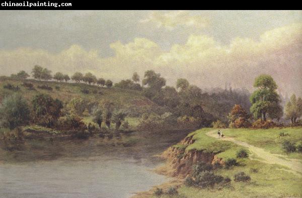 William henry mander A Stroll along the Riverbank (mk37)