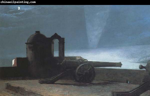 Winslow Homer Searchlight on Harbor Entrance (mk43)