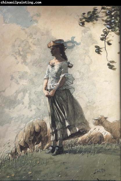 Winslow Homer Fresh Air (mk44)