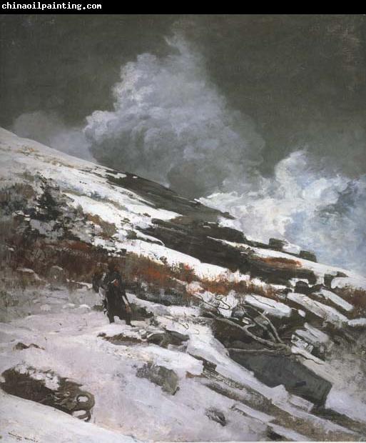 Winslow Homer Winter Coast (mk44)