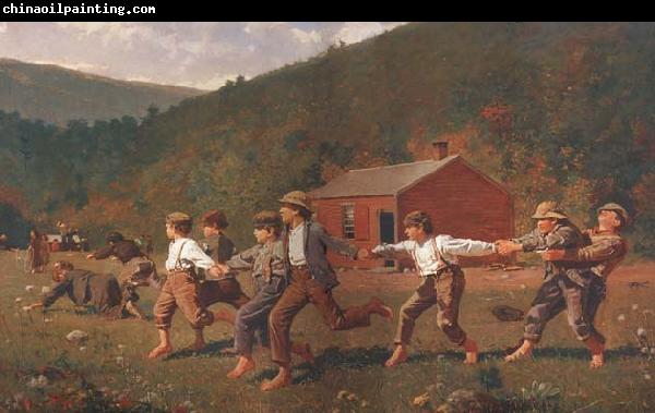 Winslow Homer Snap the Whip (mk44)