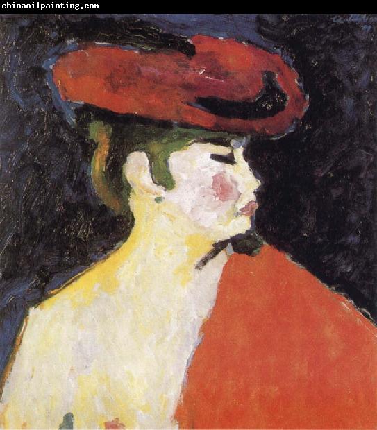 Alexei Jawlensky The Red Shawl