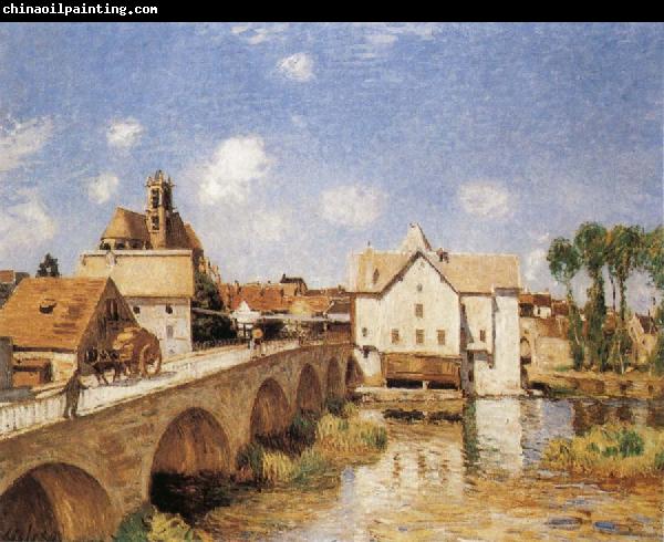 Alfred Sisley The Bridge of Moret