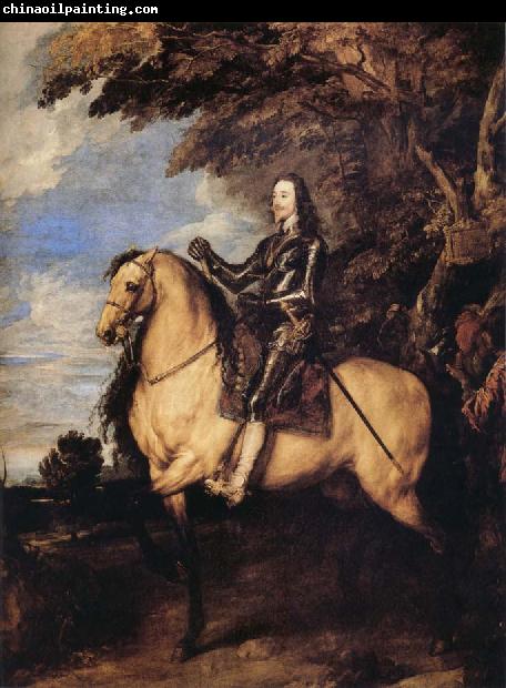 Anthony Van Dyck Equestrain Portrait of Charles I