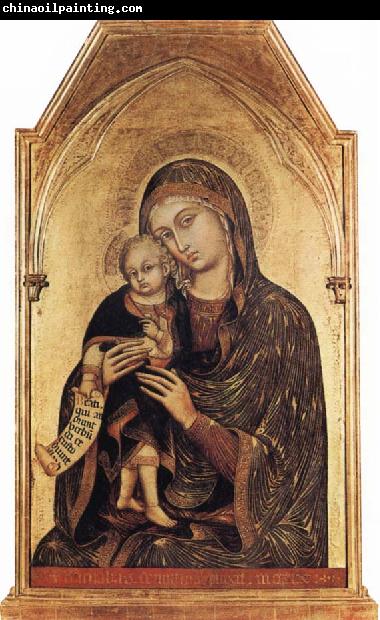 Barnaba Da Modena Madonna and Child