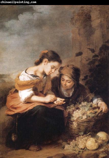 Bartolome Esteban Murillo The Little Fruit Seller