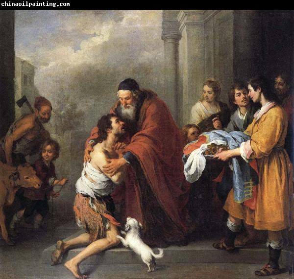 Bartolome Esteban Murillo Return of the Prodigal Son