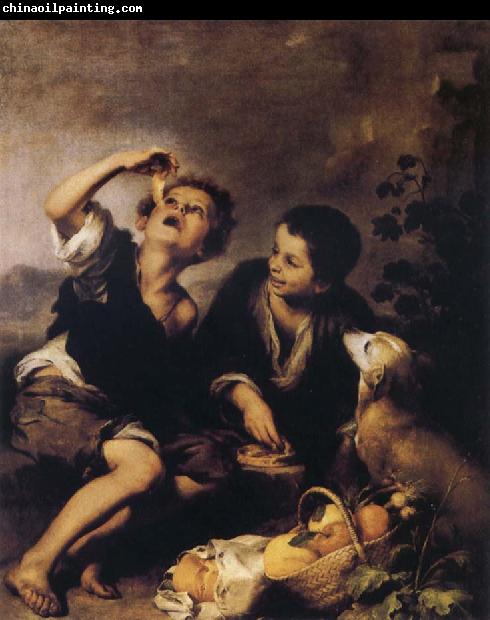 Bartolome Esteban Murillo The Pie Eater