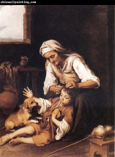 Bartolome Esteban Murillo The Toilette