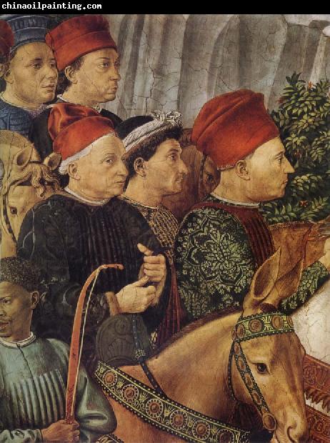 Benozzo Gozzoli Procession of the Magi