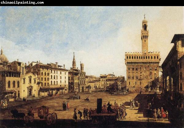 Bernardo Bellotto Piazza della Signoria in Florence