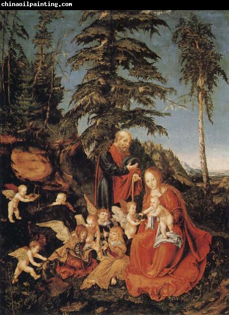 CRANACH, Lucas the Elder Rest on the Flight to Egypt