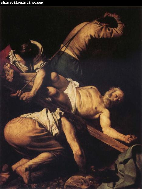 Caravaggio The Crucifixion of St Peter