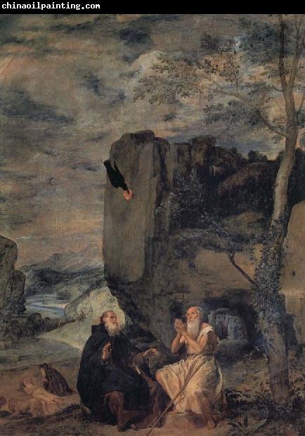 Diego Velazquez St.Anthony Abbot and St.Paul the Hermit