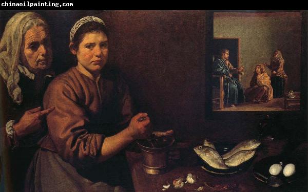 Diego Velazquez Christ in the House of Mary and Martha