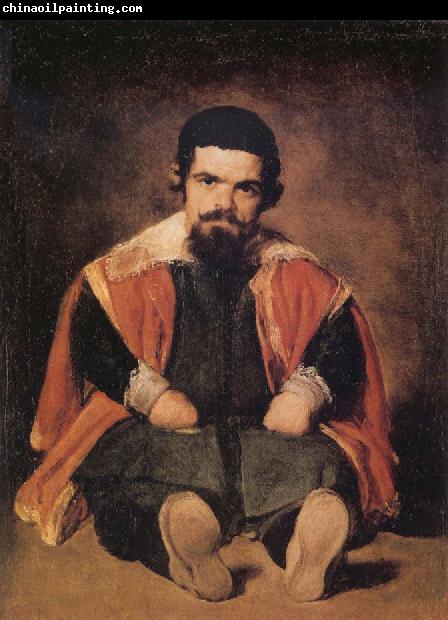 Diego Velazquez A Dwarf Sitting on the Floor