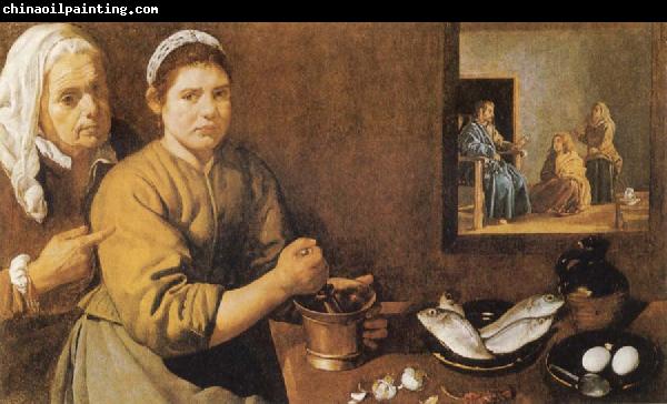 Diego Velazquez Christ in the House of Martha and Mary