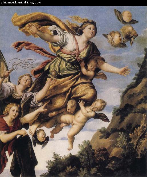 Domenichino The Assumption of Mary Magdalen into Heaven