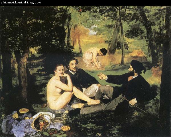 Edouard Manet Dejeuner sur l-herbe