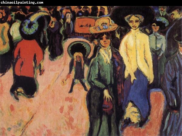 Ernst Ludwig Kirchner The Street