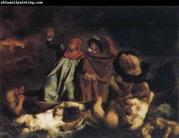 Eugene Delacroix The Bark of Dante