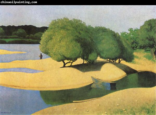 Felix  Vallotton Sandbanks on the Loire