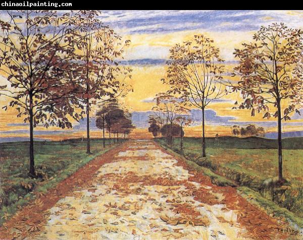 Ferdinand Hodler Autumn Evening