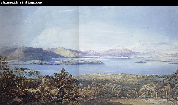 Francis Oliver Finch View of Loch Lomond