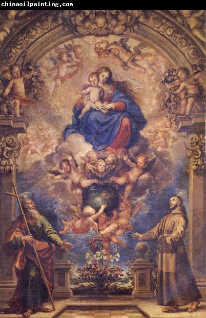 Francisco Rizi Virgin and Child with Sts.Philip and Francis