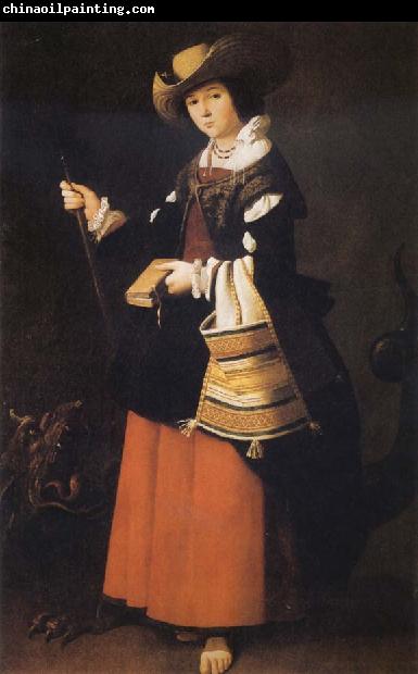 Francisco de Zurbaran St Margaret