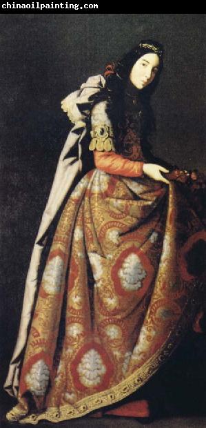 Francisco de Zurbaran Saint Casilda