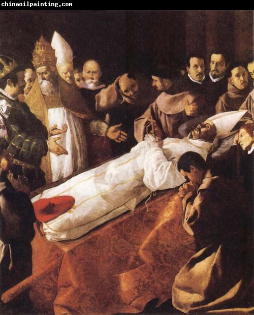 Francisco de Zurbaran The Death of St Bonaventura