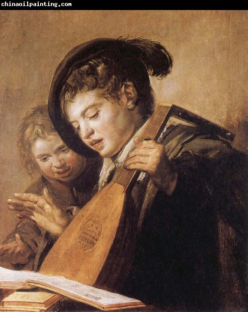 Frans Hals Two Singing Boys