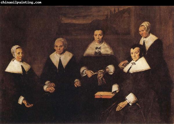 Frans Hals Regentsses of the Old Men's Almoshouse in Haarlem