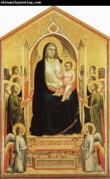 GIOTTO di Bondone Madonna in Maesta