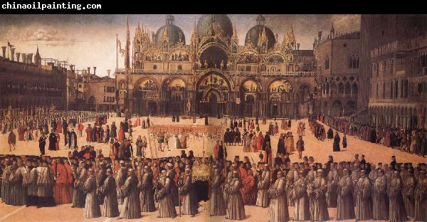 Gentile Bellini Procession in St Mark's Square