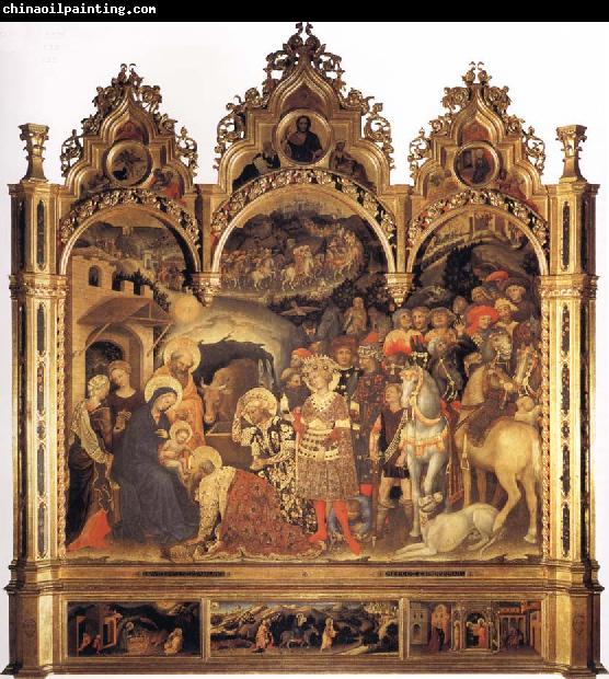 Gentile da Fabriano Adoration of the Magi