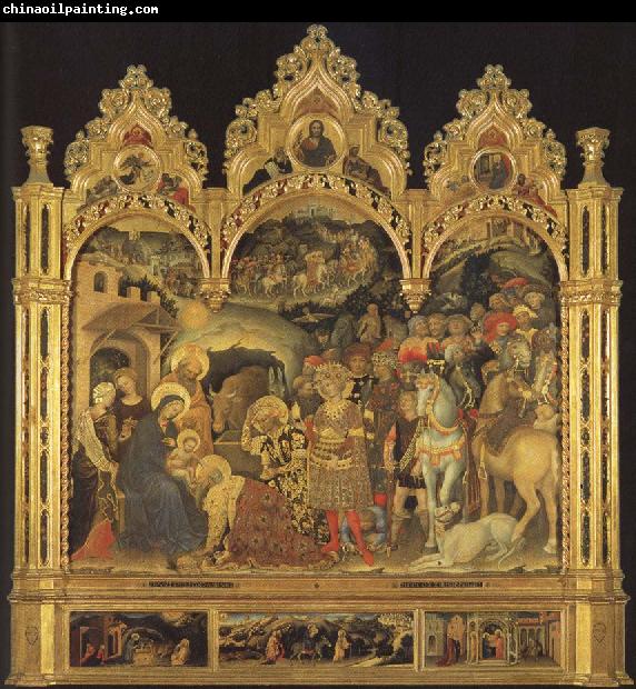 Gentile da Fabriano Adoration of the Magi