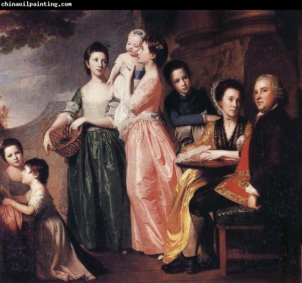 George Romney The Leigh Famil