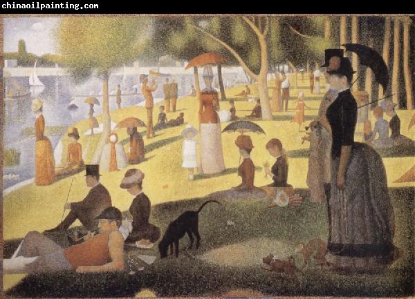 Georges Seurat Sunday Afternoon on the Island of La Grande Jatte