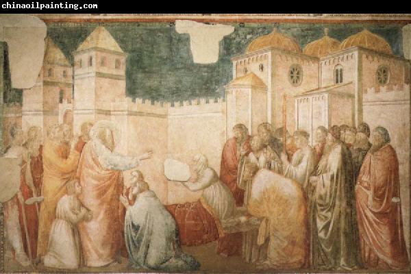 Giotto The Raising of Drusiana,Cappella Peruzzi