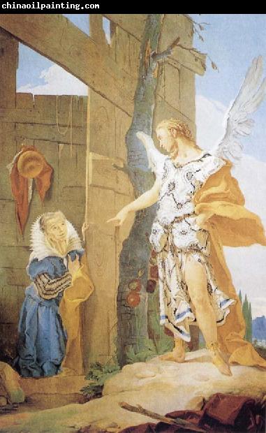 Giovanni Battista Tiepolo Sarah and the Archangel