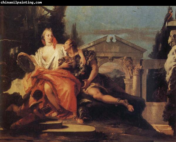 Giovanni Battista Tiepolo Rinaldo and Armida