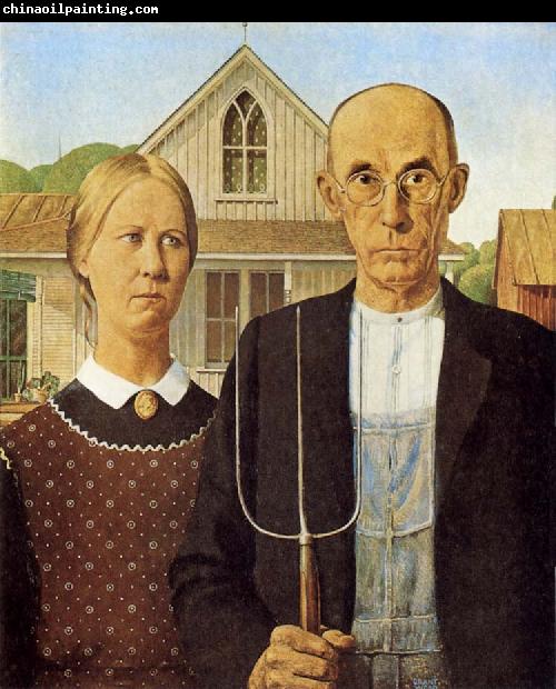 Grant Wood American Gothic