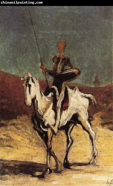 Honore Daumier Don Quixote