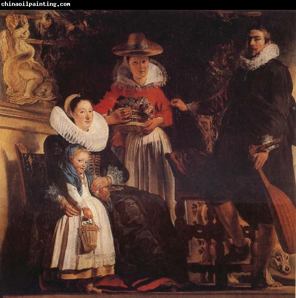 Jacob Jordaens The Family of the Artist