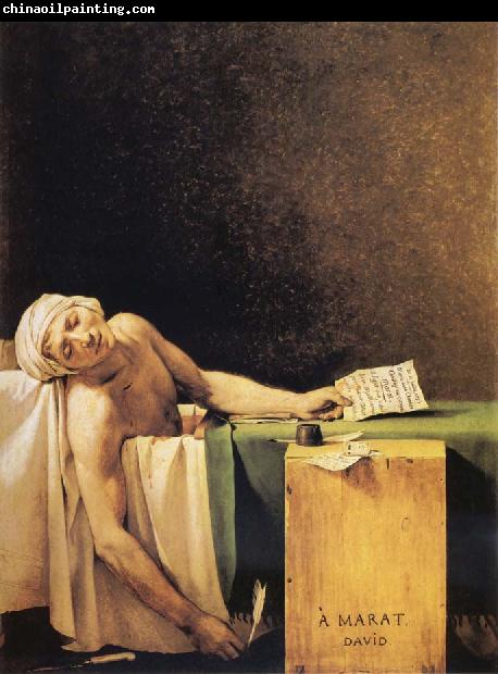 Jacques-Louis David The Death of Marat