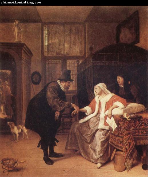 Jan Steen The Lovesick Woman